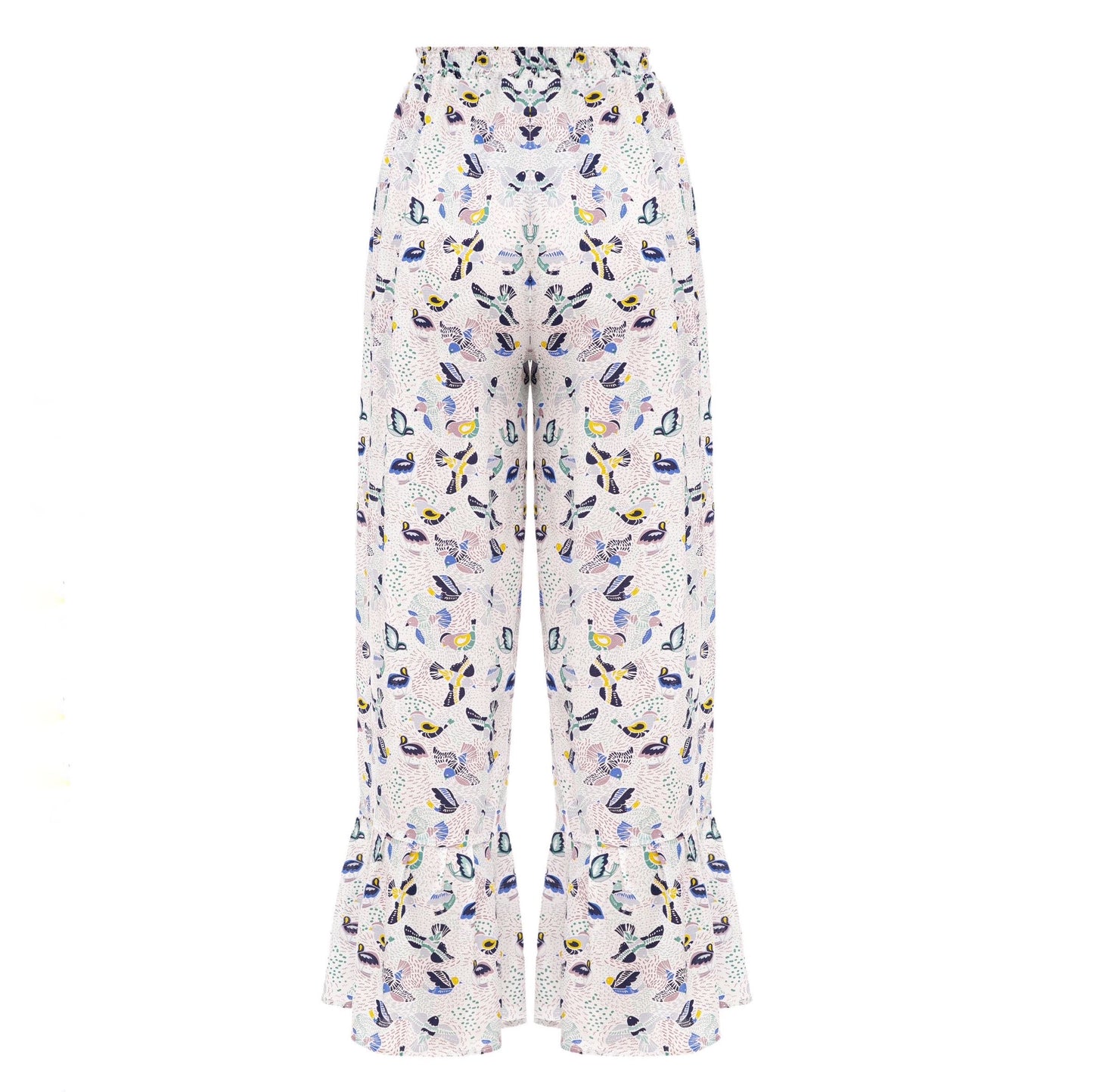 Shirt+ pants with a bird print