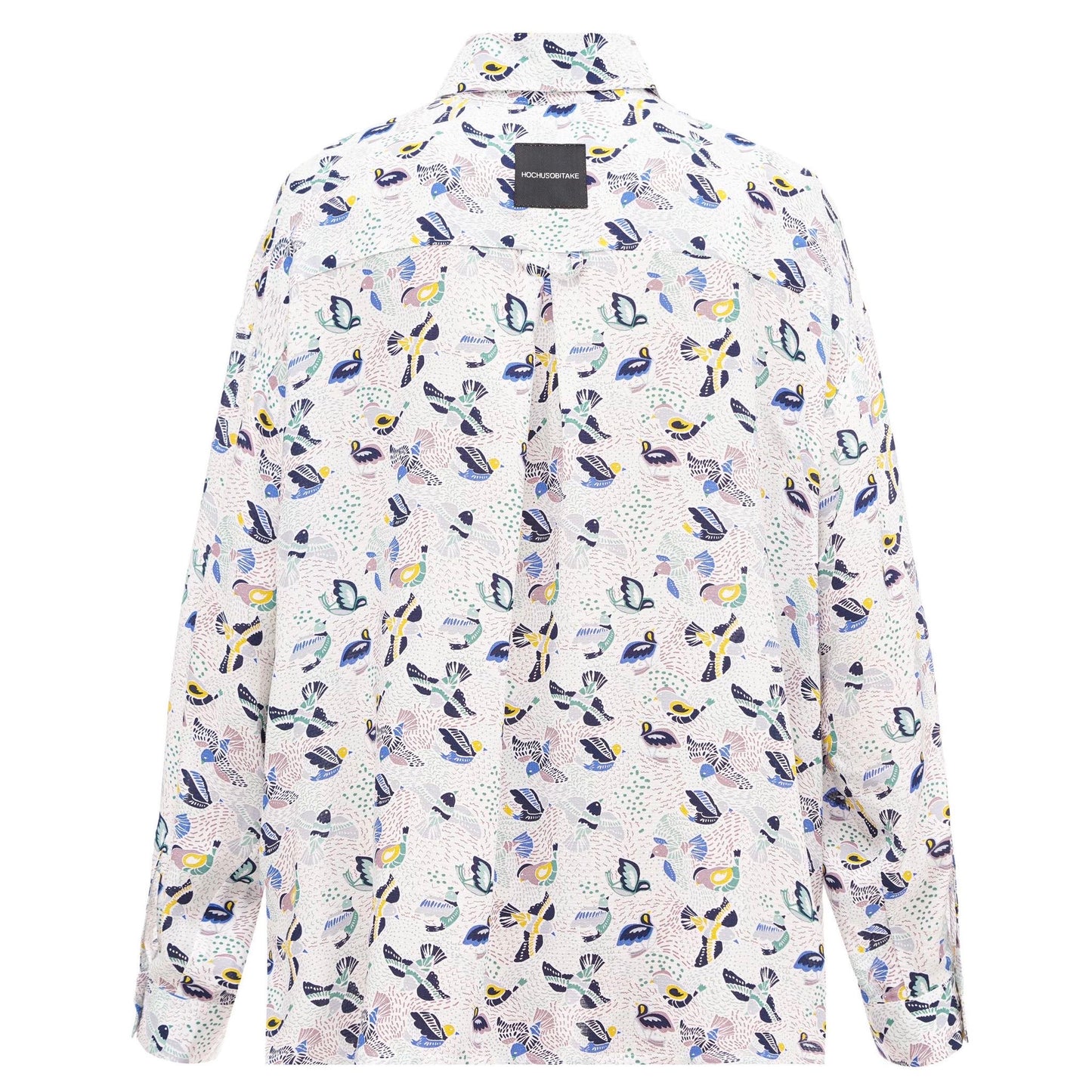 Shirt with a bird print