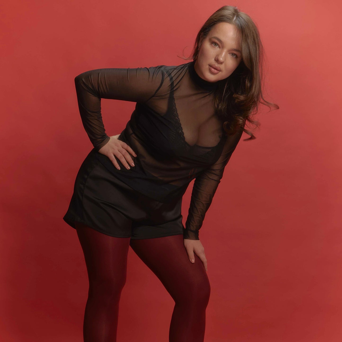 Боксери шовкові чорні