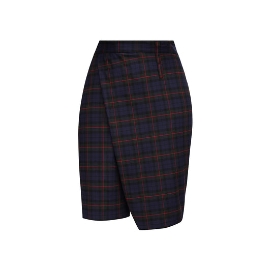 Картаті асиметричні шорти