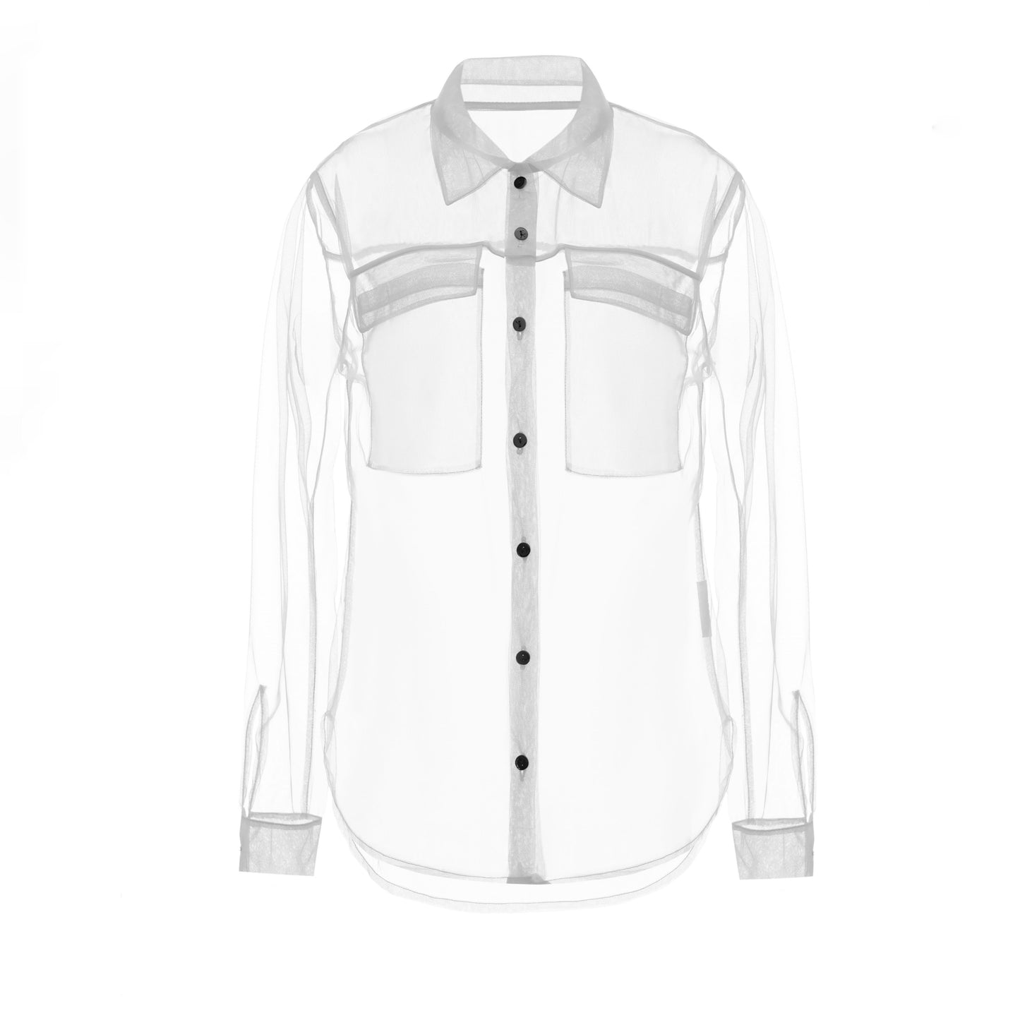 Transparent gray shirt