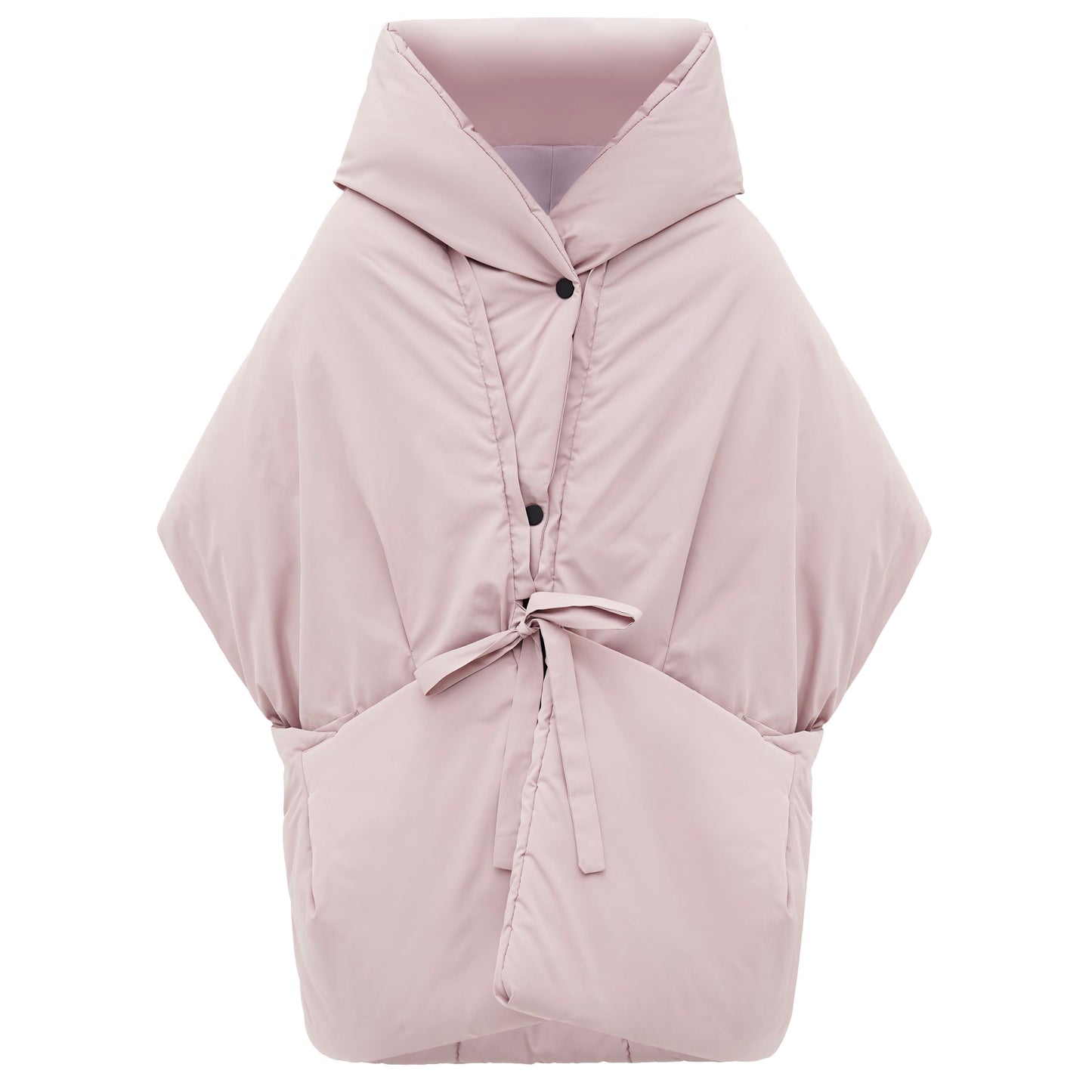 Powder Down vest with detachable hood