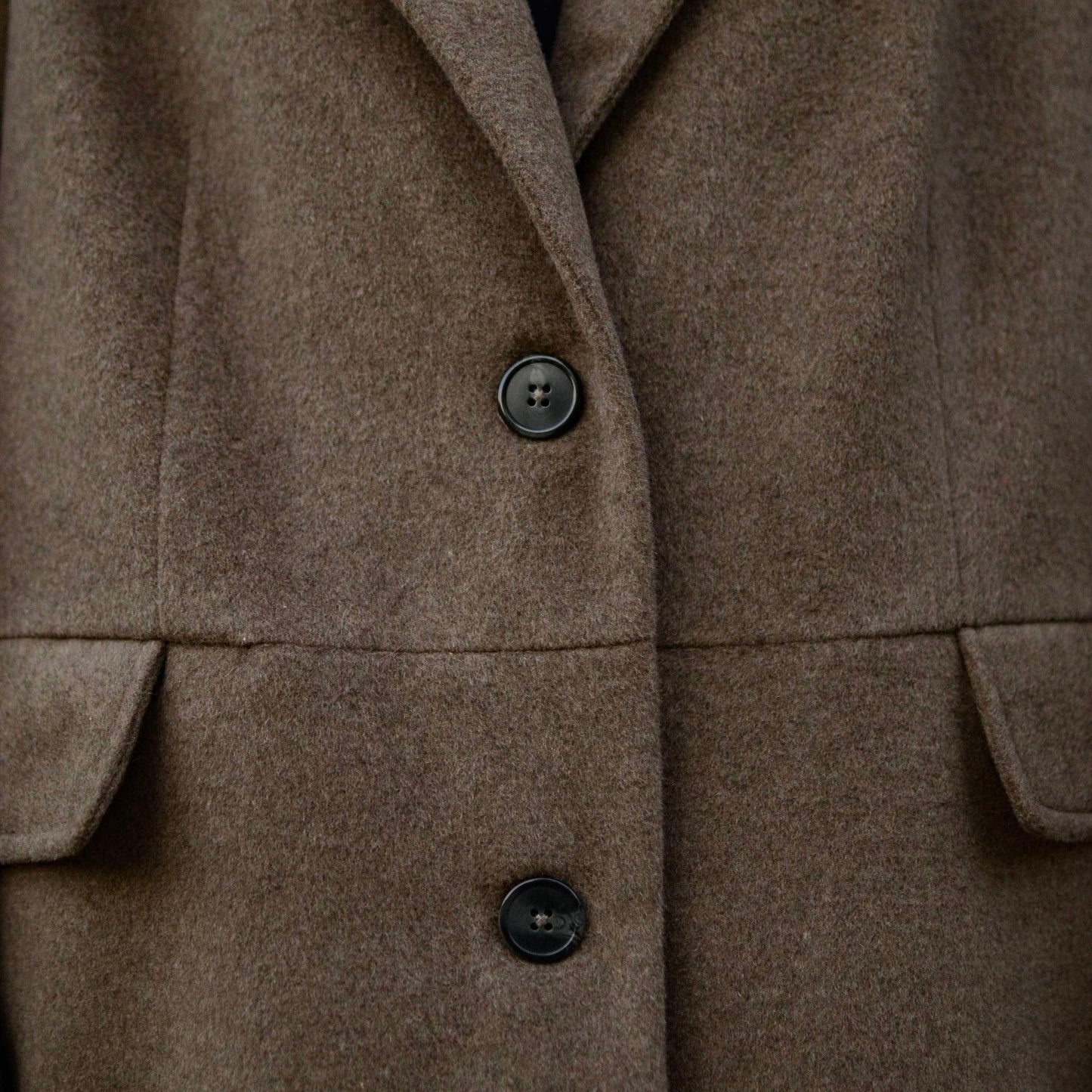 Beige wool jacket