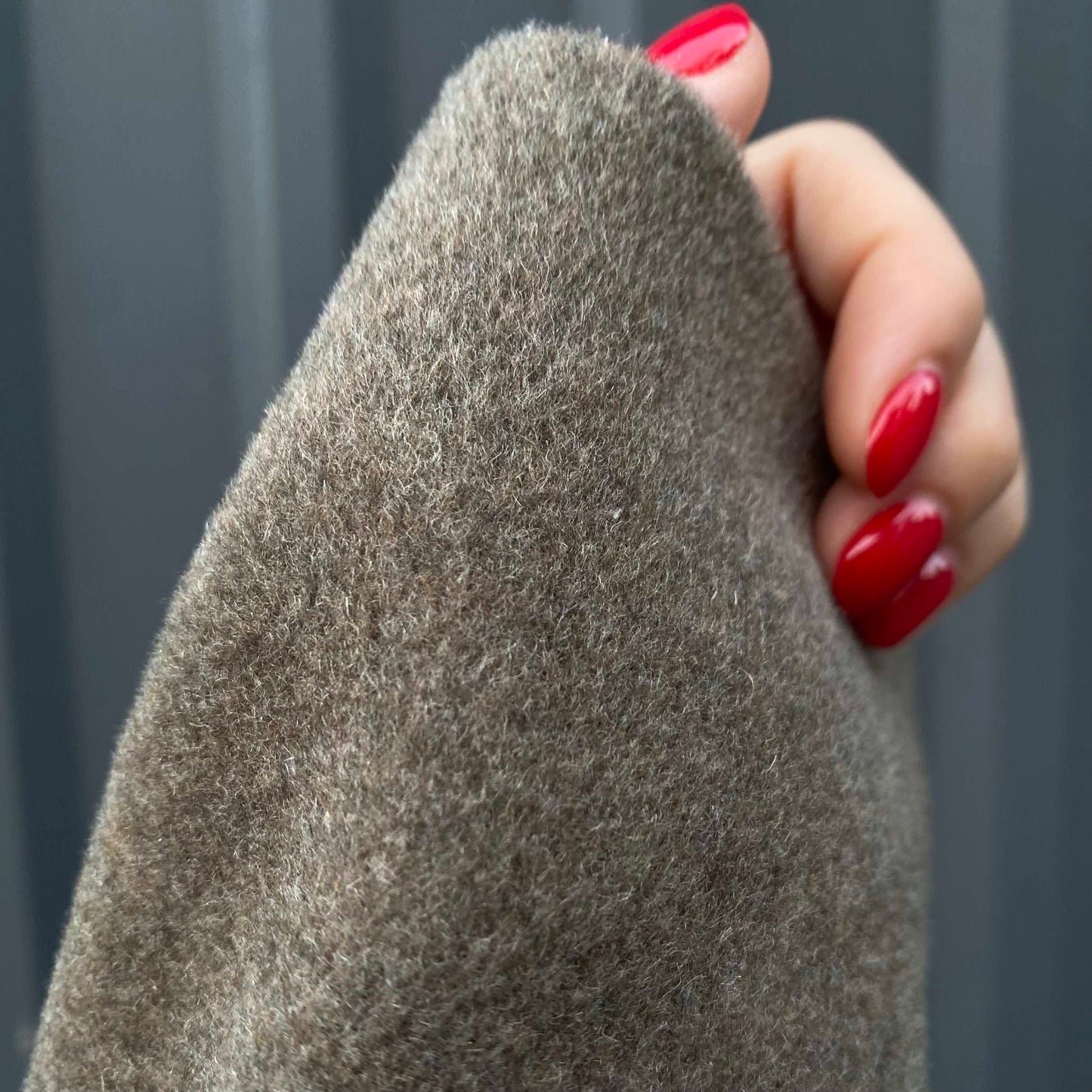 Beige wool jacket