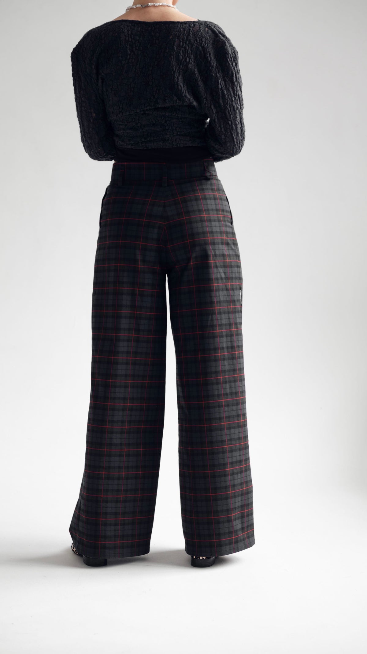 Checked pants