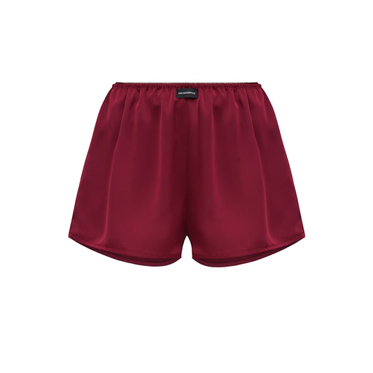 Боксери шовкові бургунді