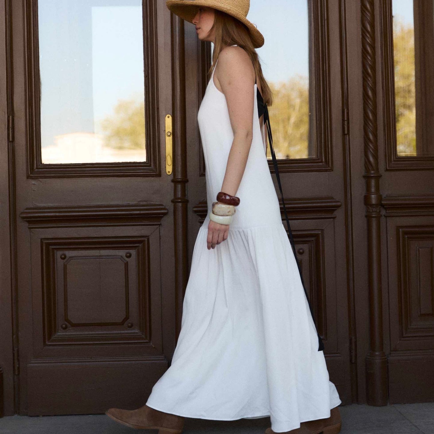 Dress white “Butterfly"