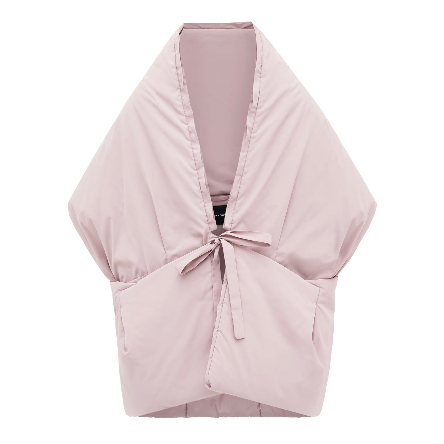 Powder Down vest with detachable hood