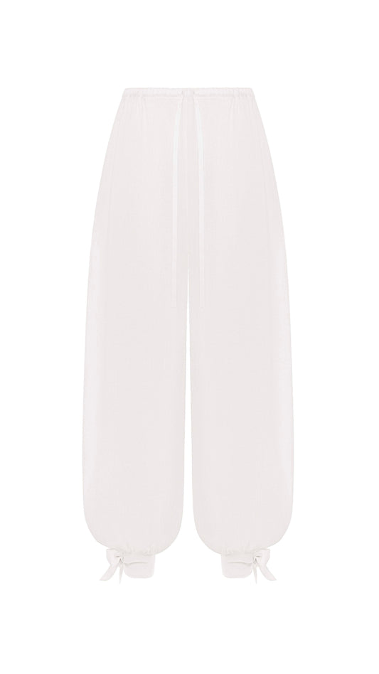Organic linen bloomers pants