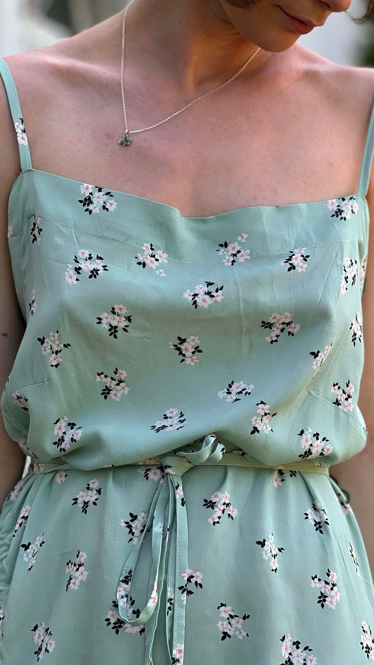Mint dress "Nata”