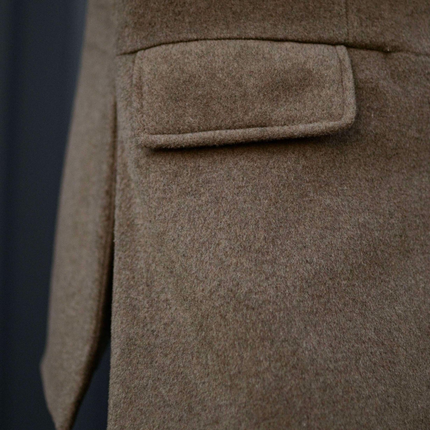Beige wool jacket