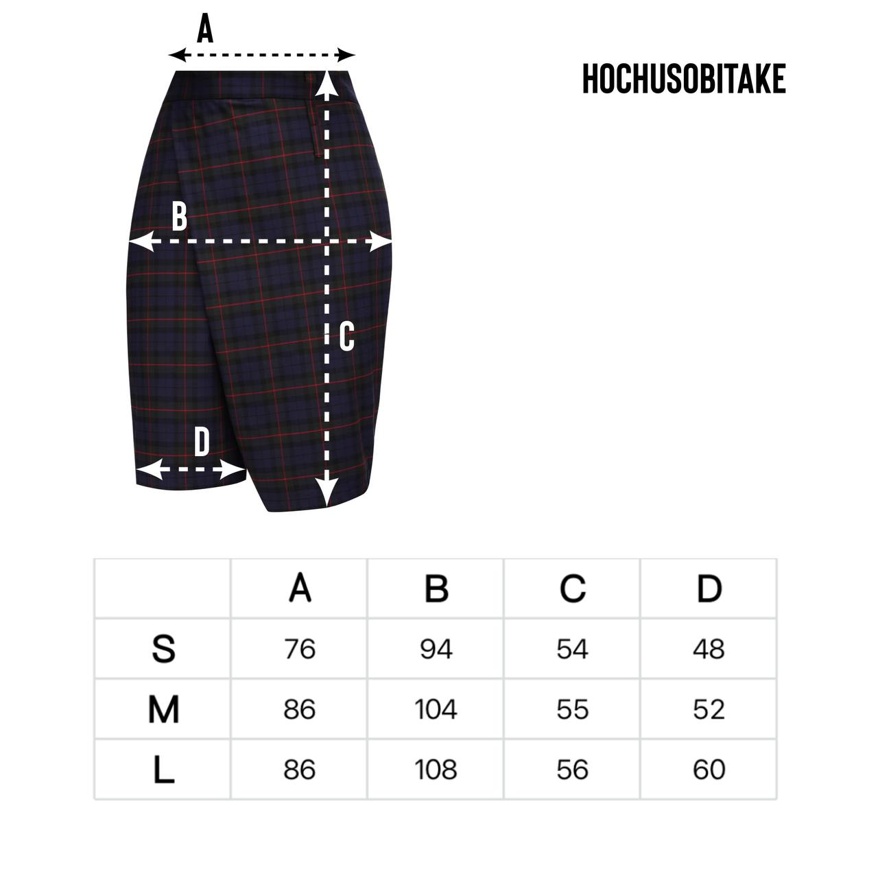 Checkered asymmetrical shorts