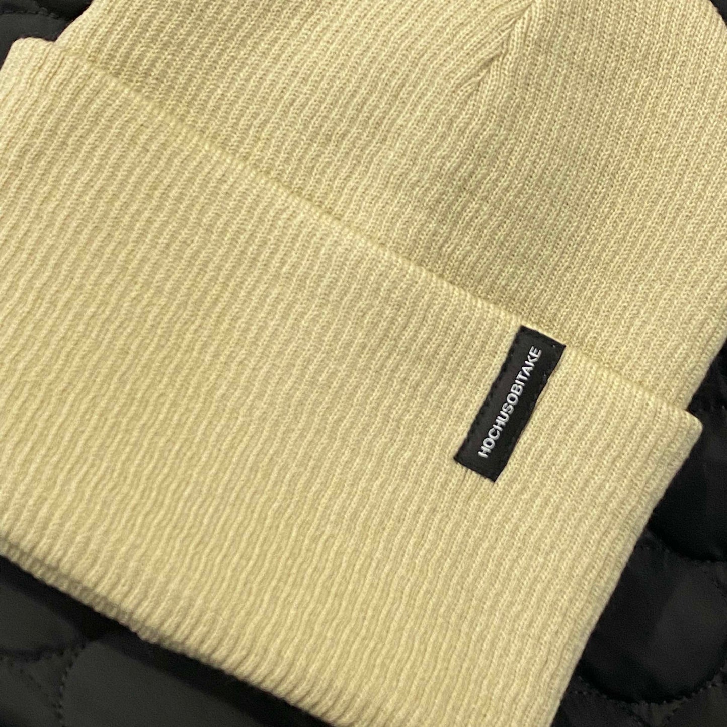 Beige hat