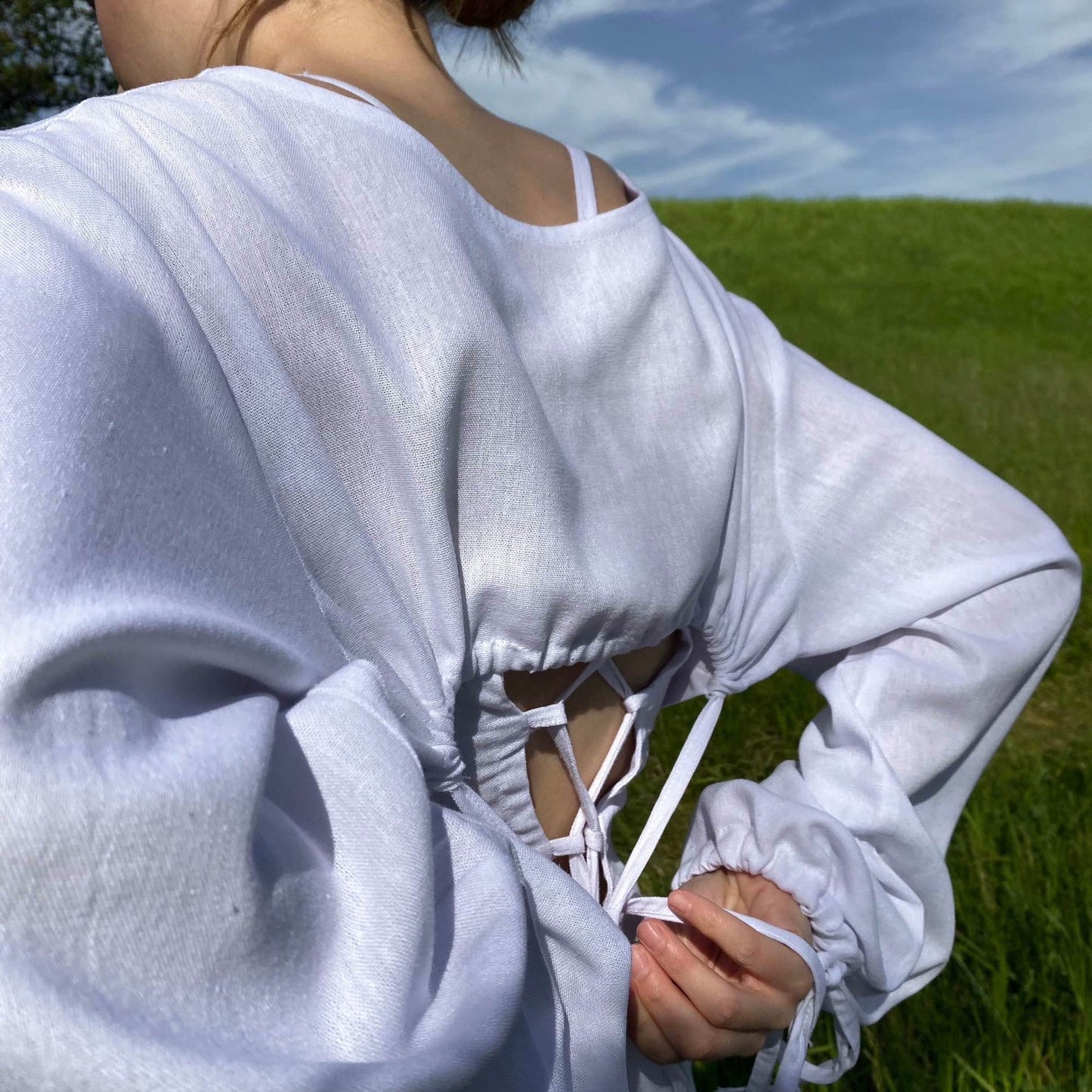 Bolero white "Liya"