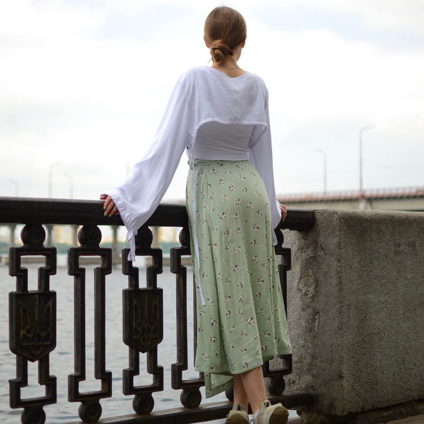 Bolero white "Liya"