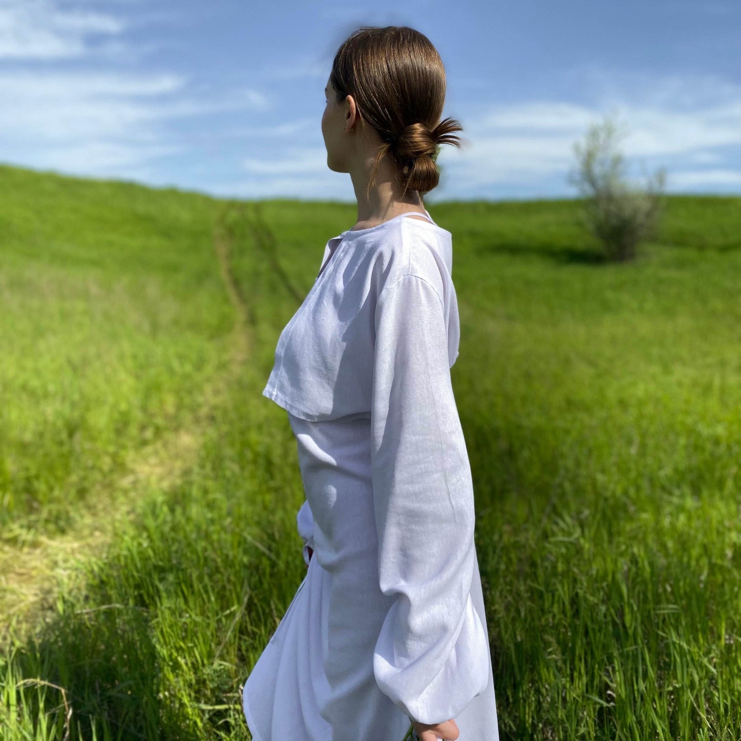 Bolero white "Liya"