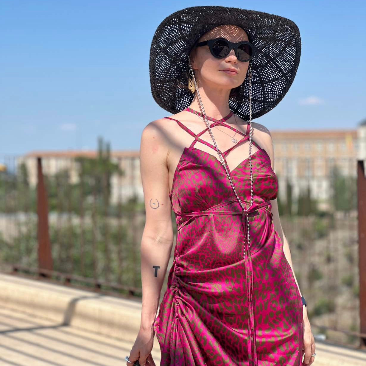 Dress "Nata” leopard