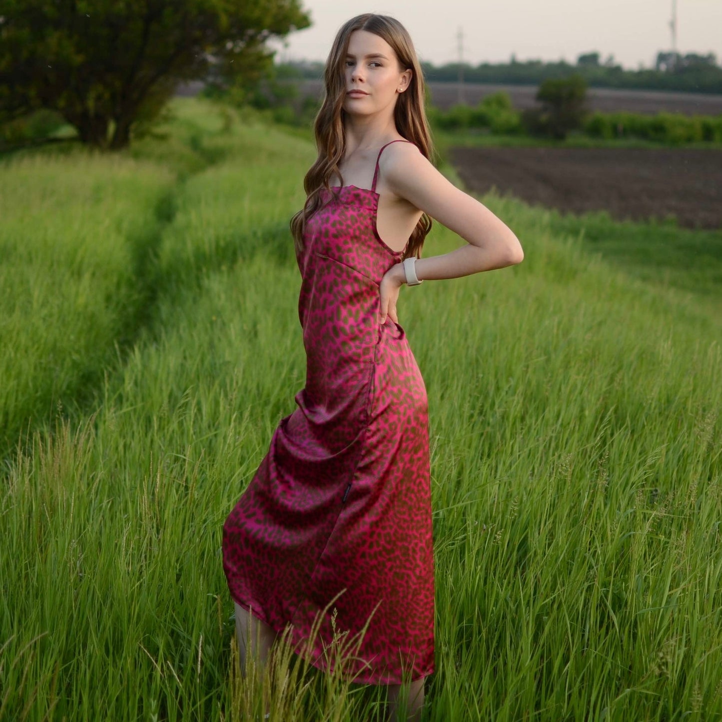 Dress "Nata” leopard