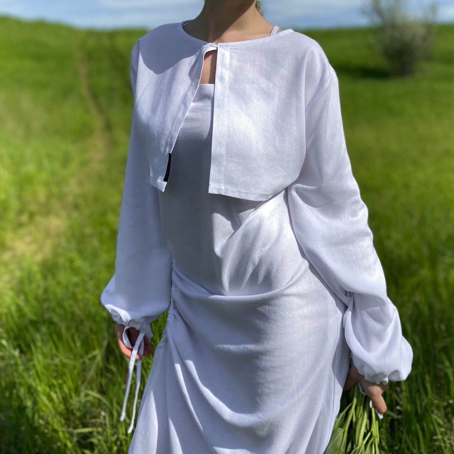 Bolero white "Liya"