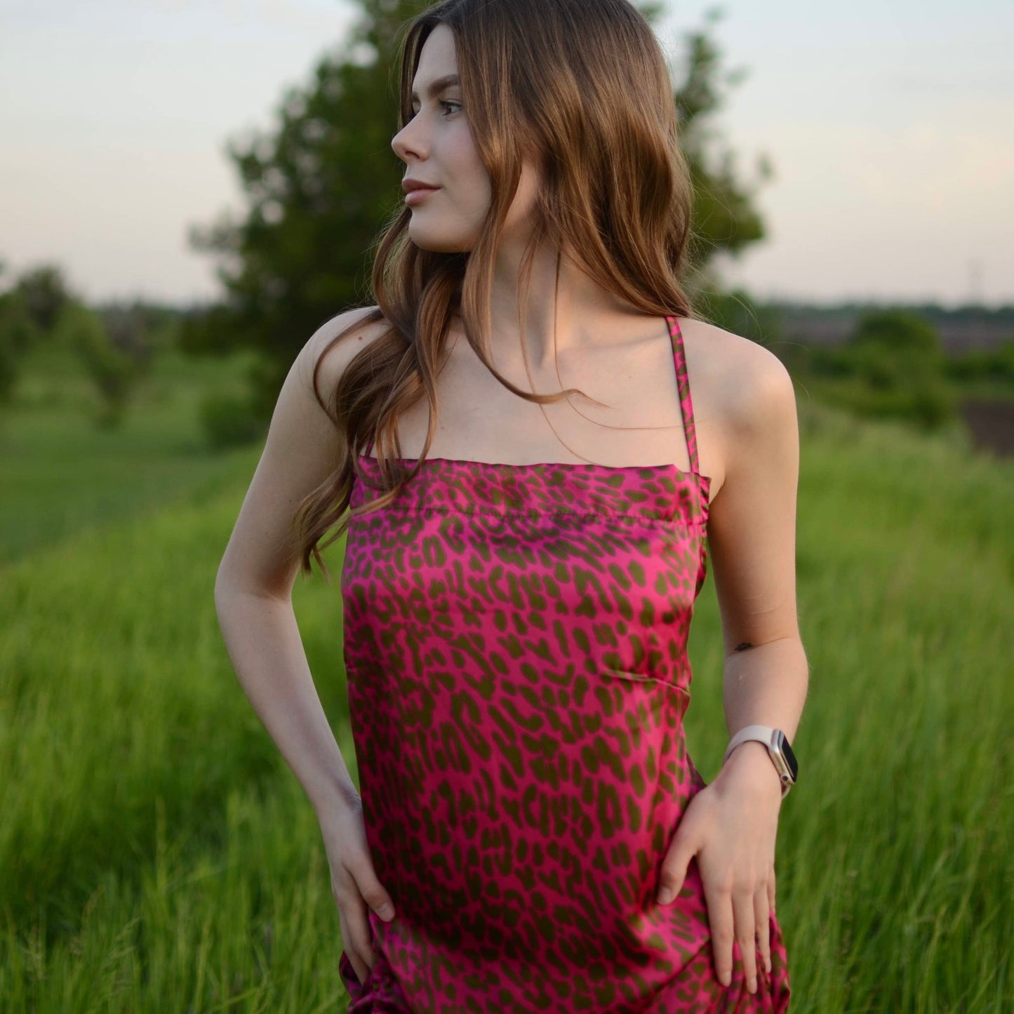Dress "Nata” leopard