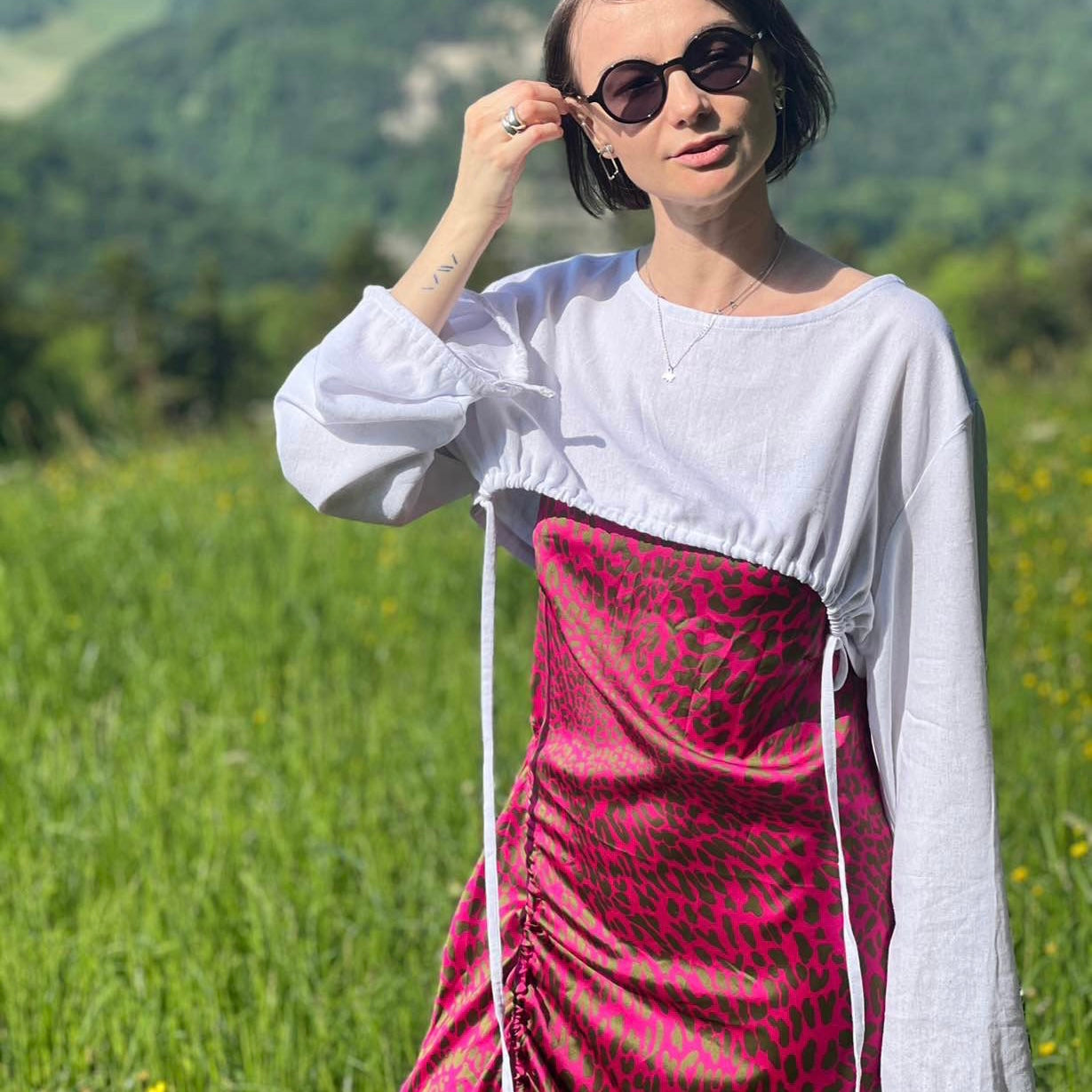 Bolero white "Liya"