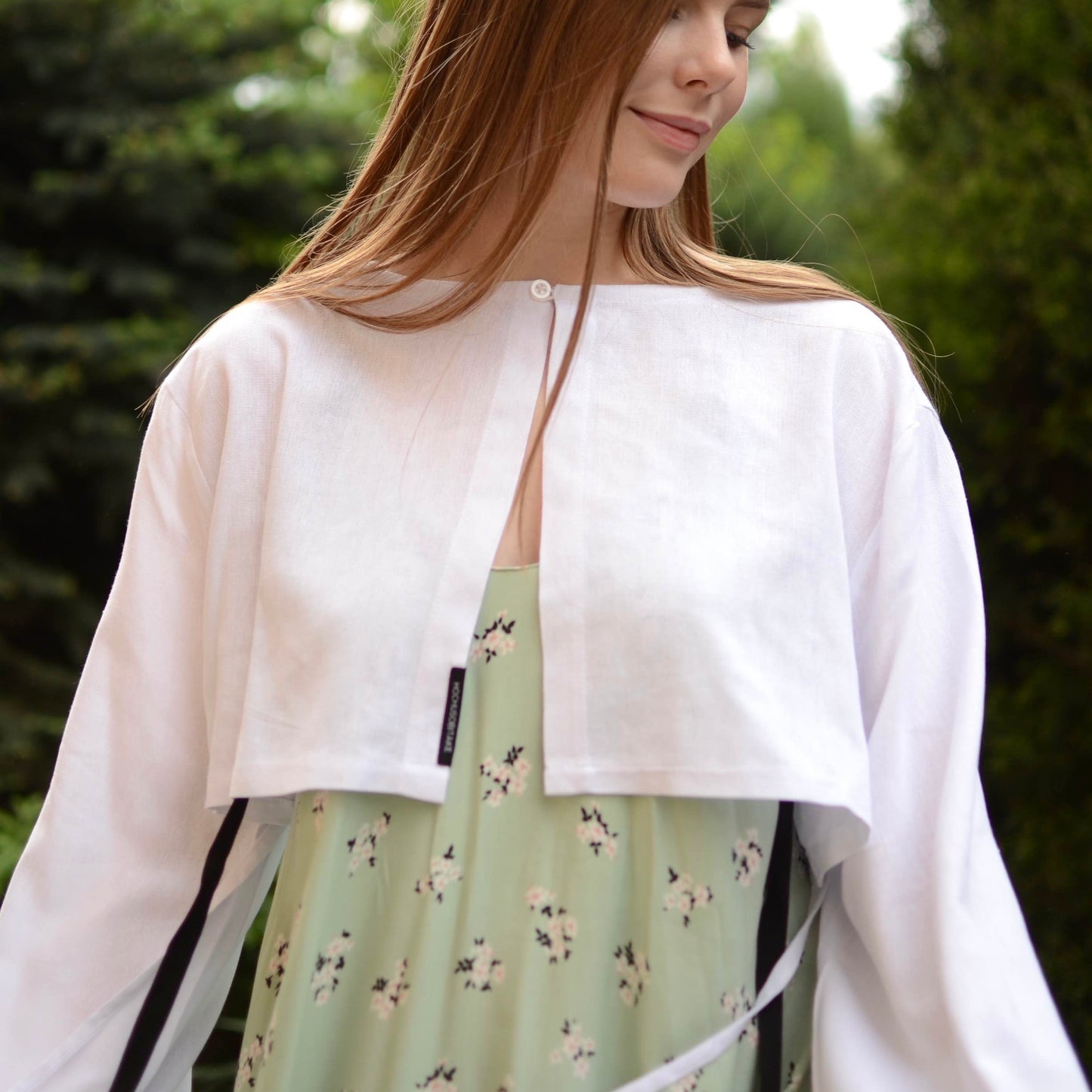 Bolero white "Liya"
