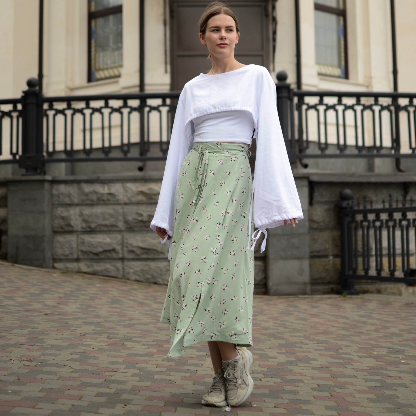 Bolero white "Liya"