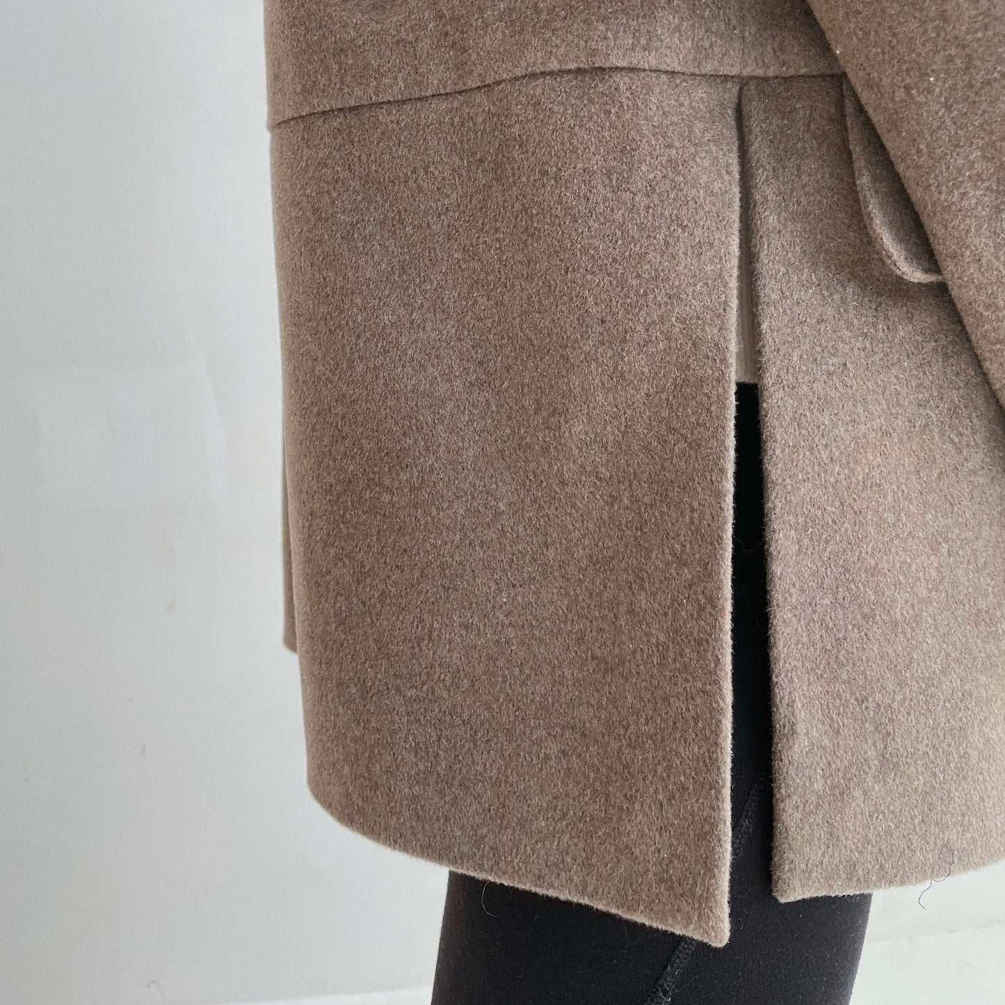 Beige wool jacket