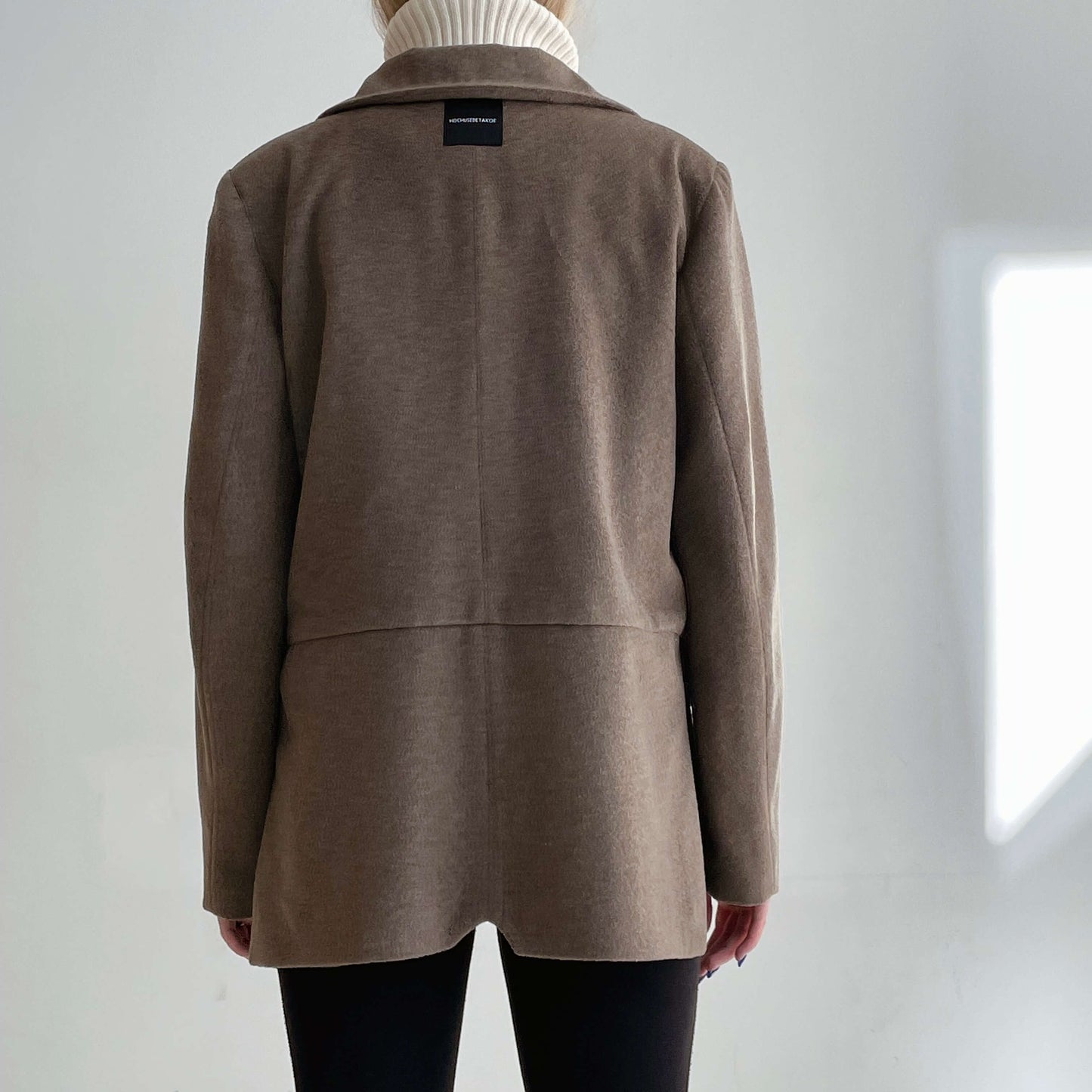 Beige wool jacket