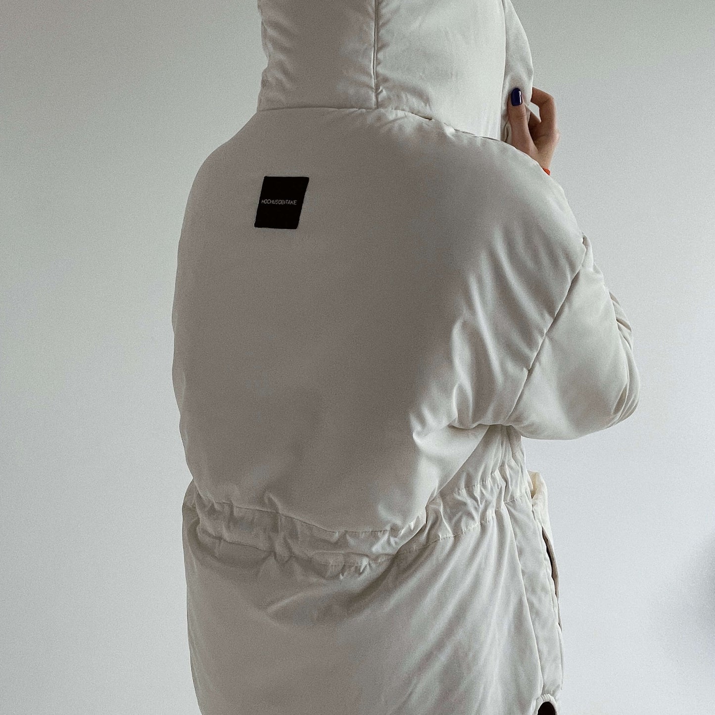 Winter double-sided jacket black/milky