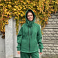 Fleece suit emerald