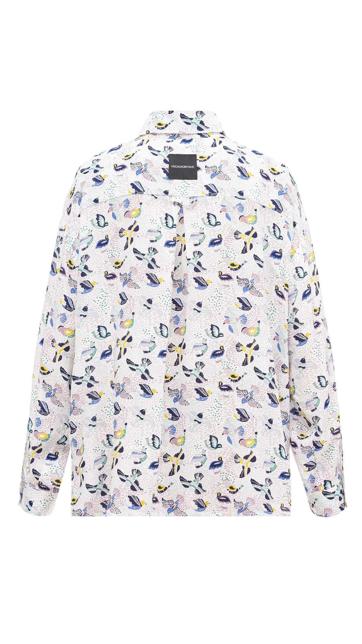 Shirt with a bird print