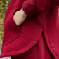 Fleece suit burgundy