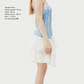 Dress «Petal» in light blue