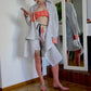 Striped shirt with optional attachable bottom