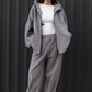 Pants fleece gray