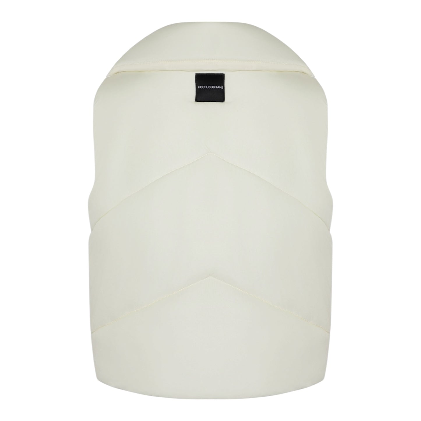 Vest "Little duck" creamy with detachable collar