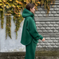 Fleece suit emerald