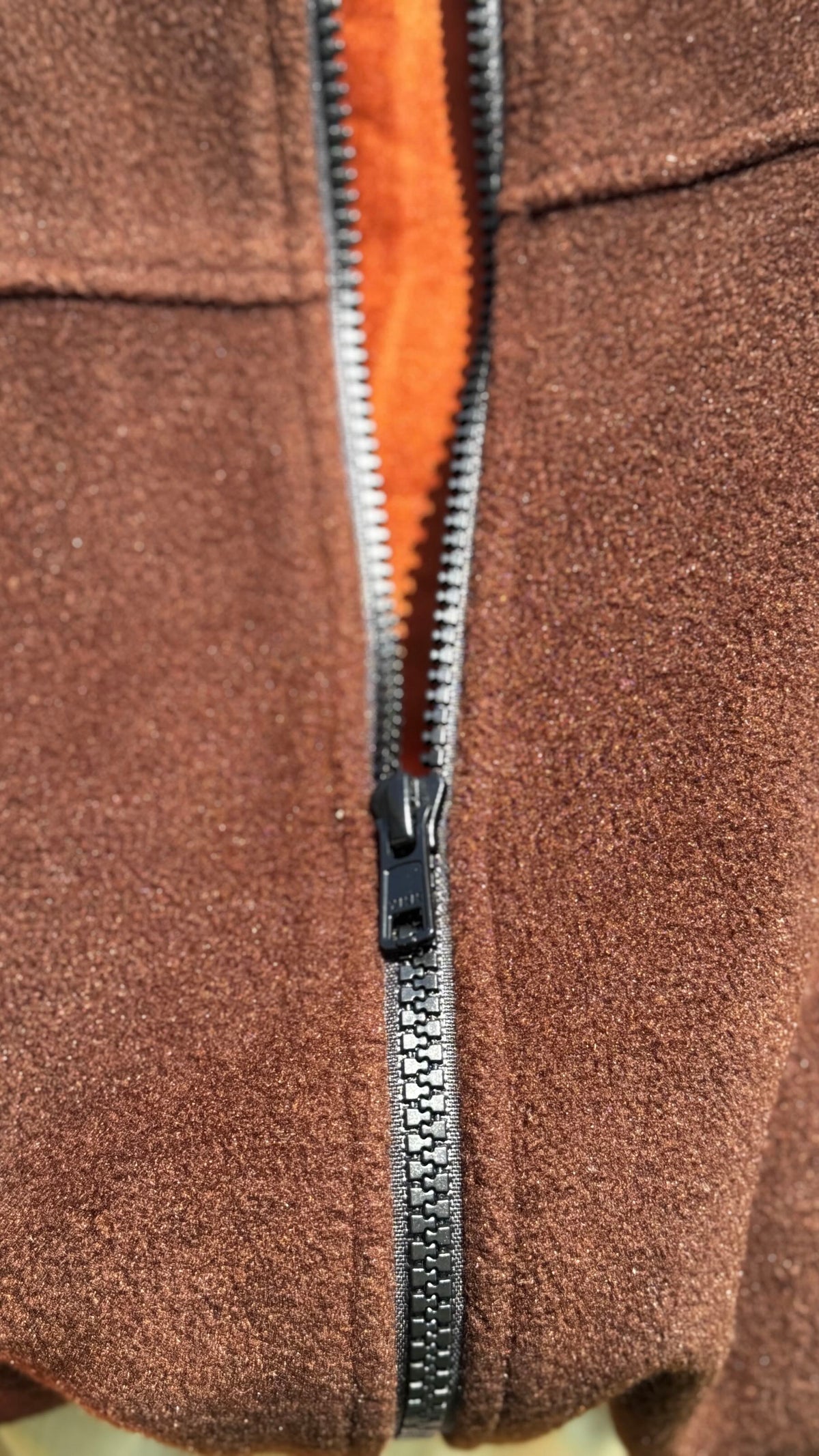 Fleece suit chocolate