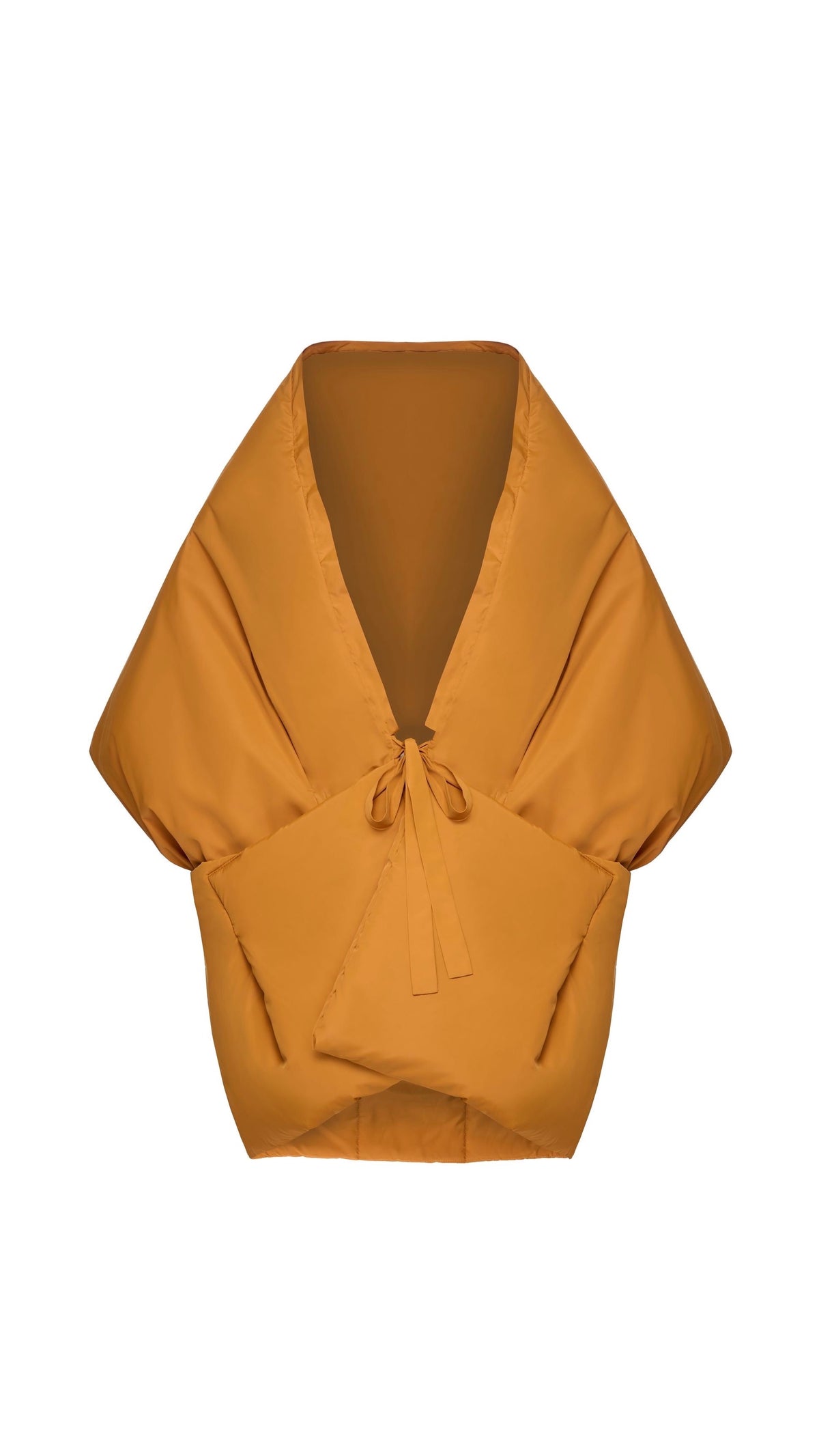 Curry Down vest with detachable hood