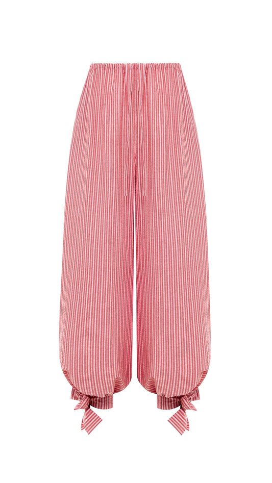 Cotton washed bloomers pants
