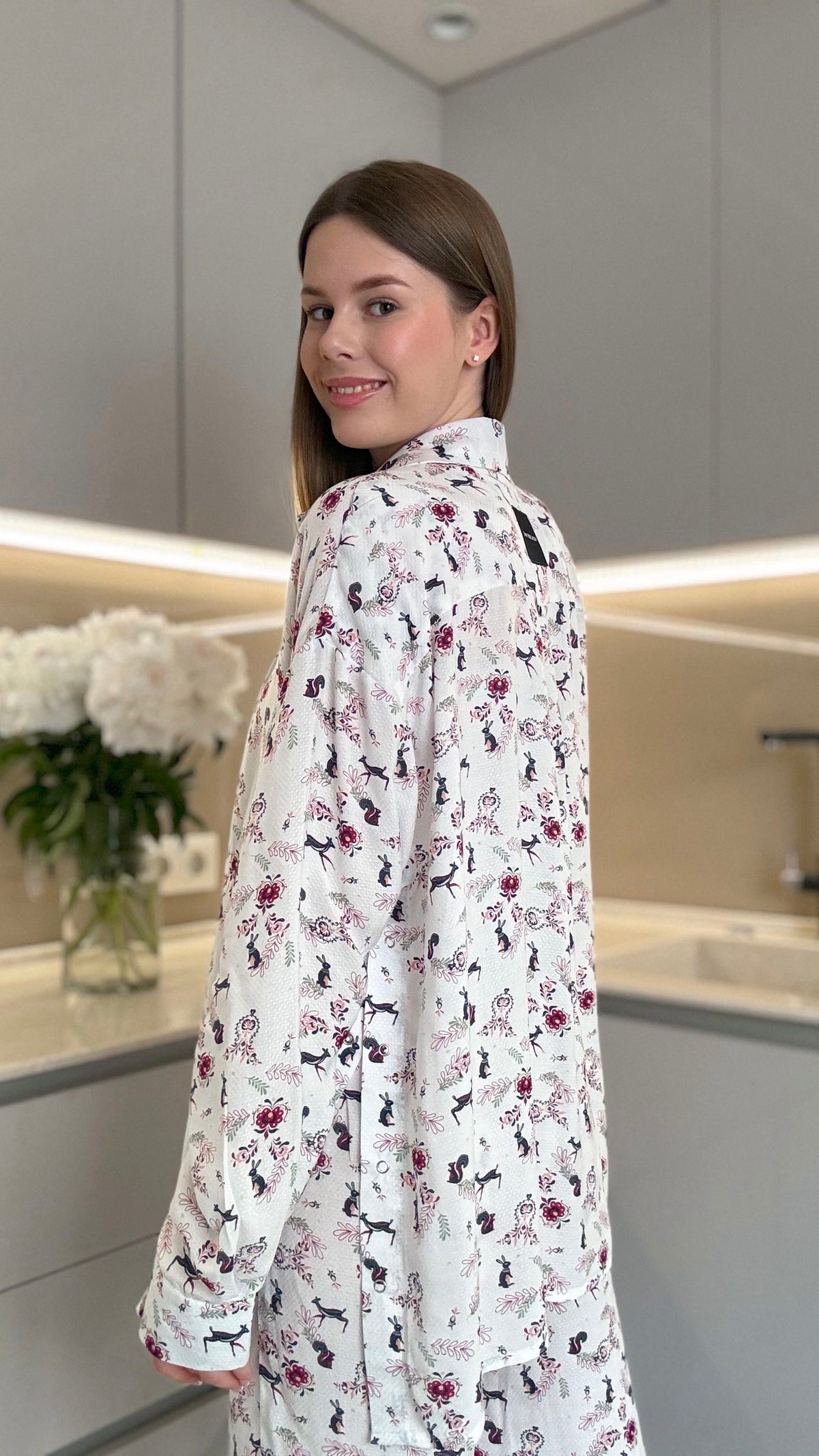 Shirt+ pants «Deer and Rabbits»