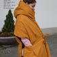 Curry Down vest with detachable hood