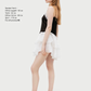 Dress «Petal» in chocolate brown