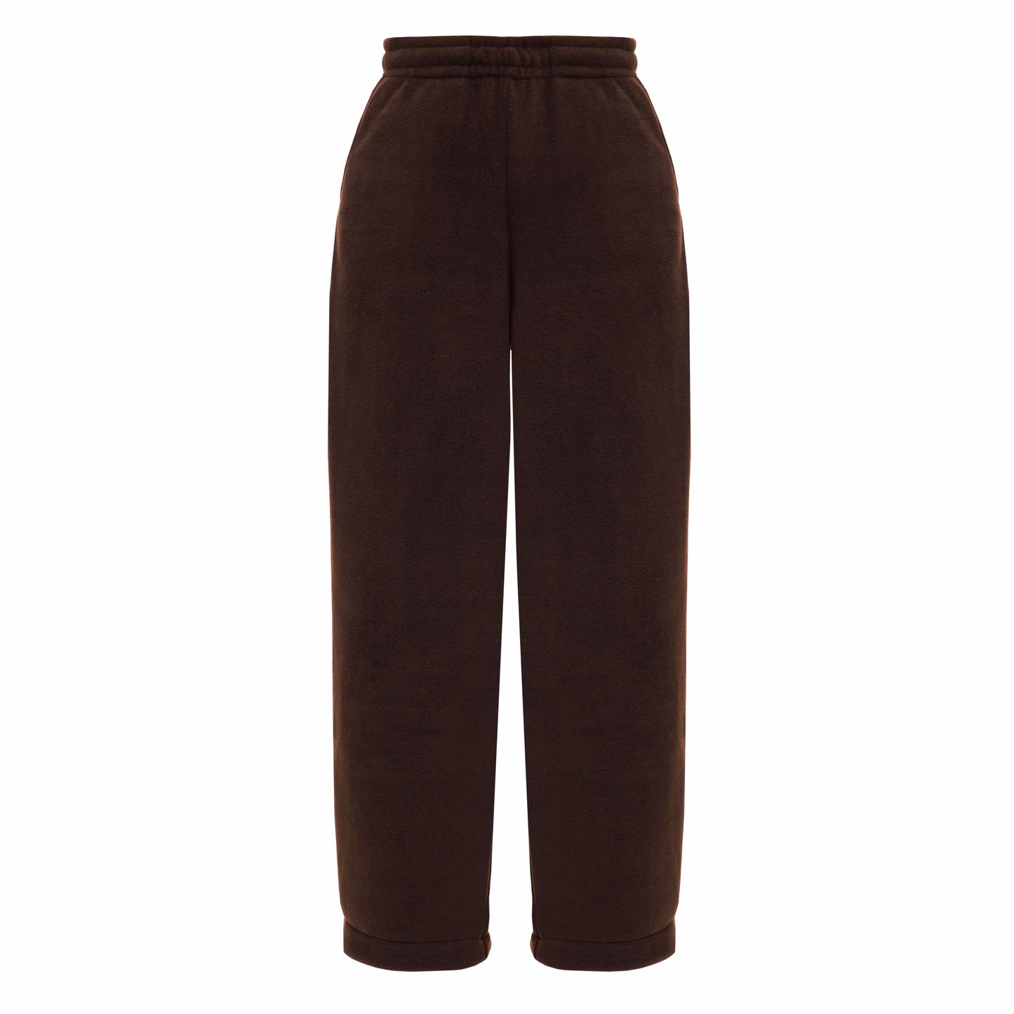 Pants fleece chocolate