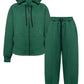 Fleece suit emerald