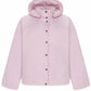 Down jacket in power with detachable powder and removable hood