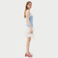 Dress «Petal» in light blue