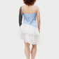 Dress «Petal» in light blue