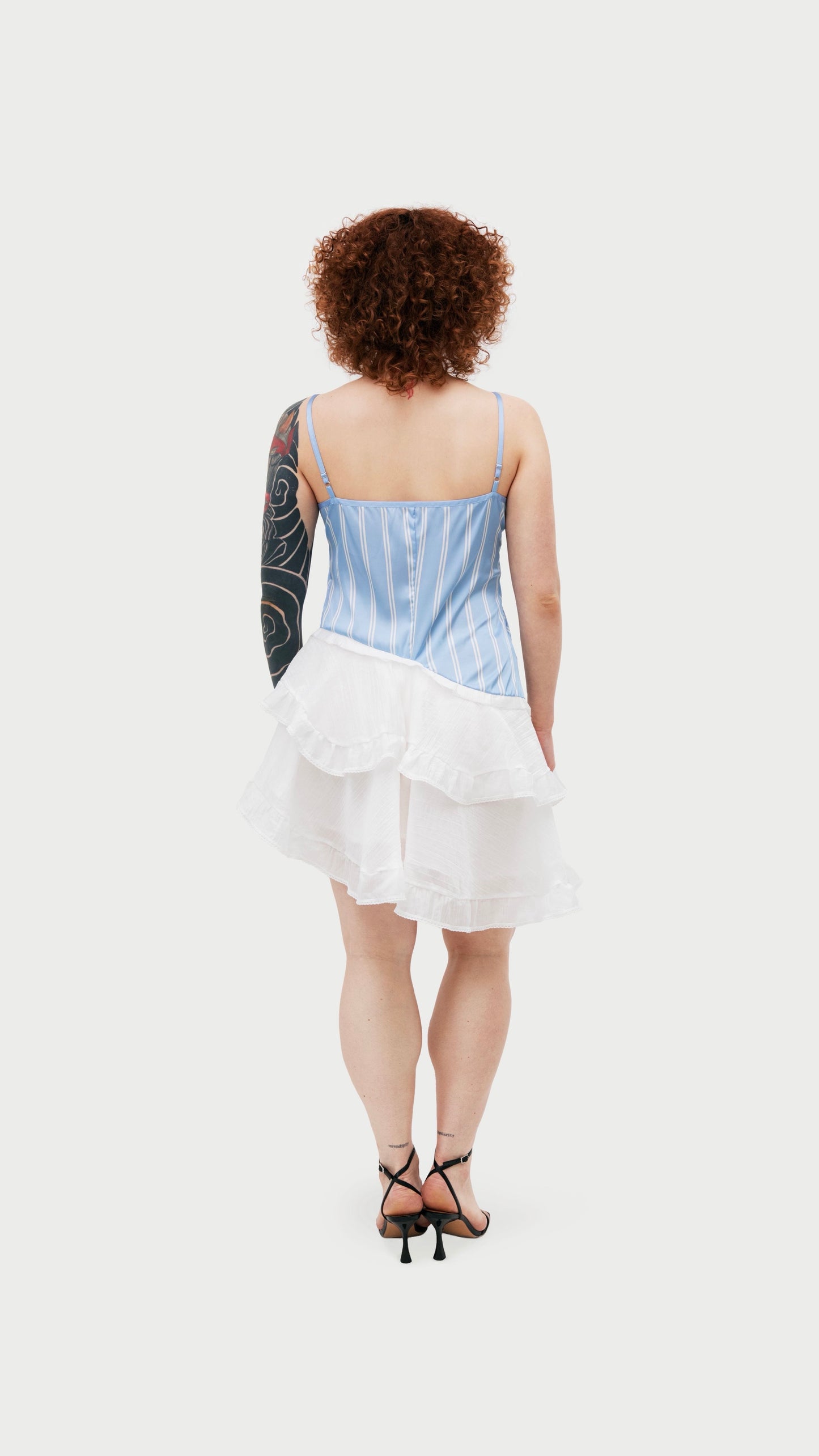 Dress «Petal» in light blue